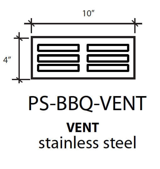 Vent Made of Stainless Steel
