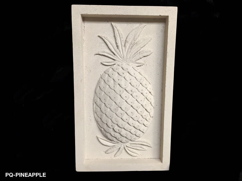 Precast GFRC Plaque Pineapple
